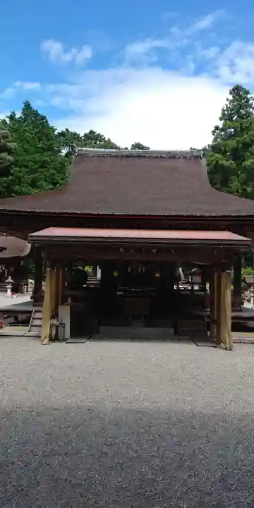 御上神社の本殿・本堂