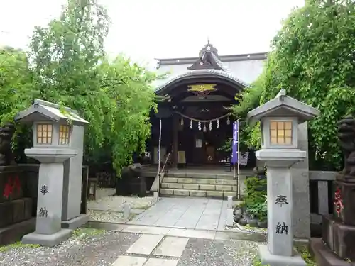 牛天神北野神社の本殿・本堂