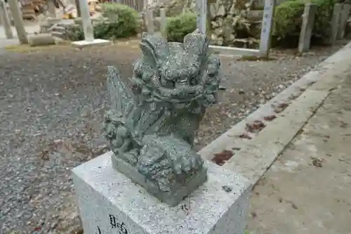 桑田神社の狛犬