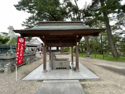 龍城神社の手水舎