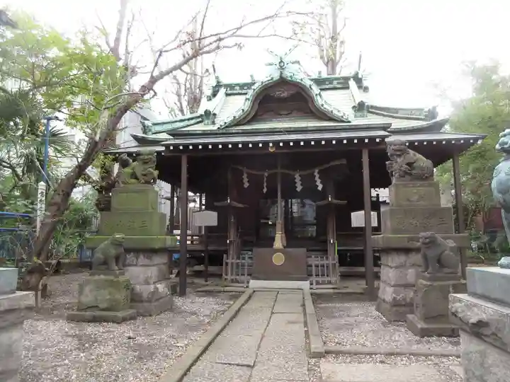 寄木神社の本殿・本堂