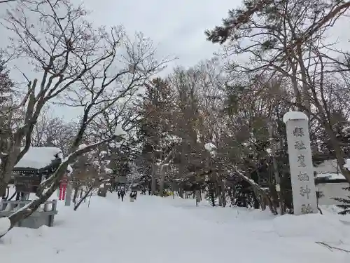 鷹栖神社の景色