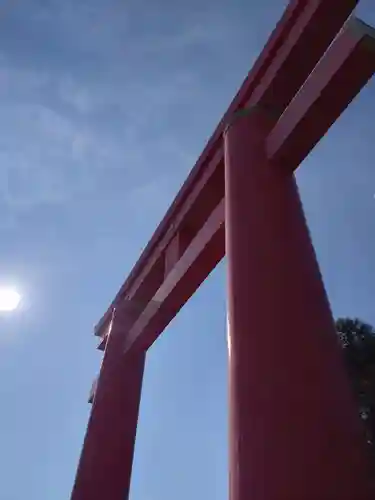 自凝島神社の鳥居