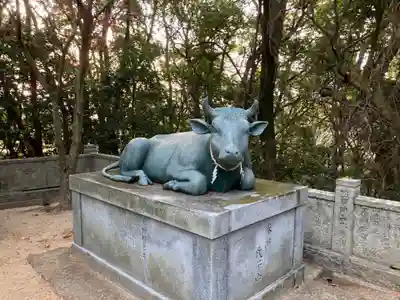 碇掛天満宮の狛犬