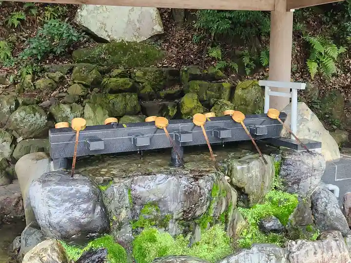 多度大社の手水舎
