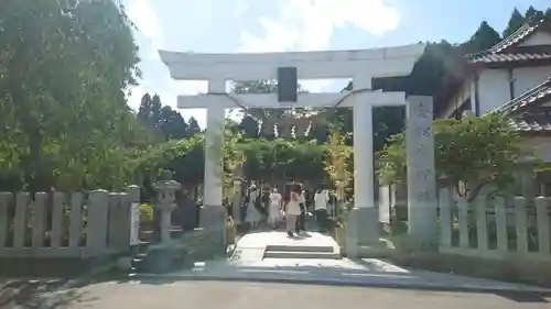 金蛇水神社の鳥居