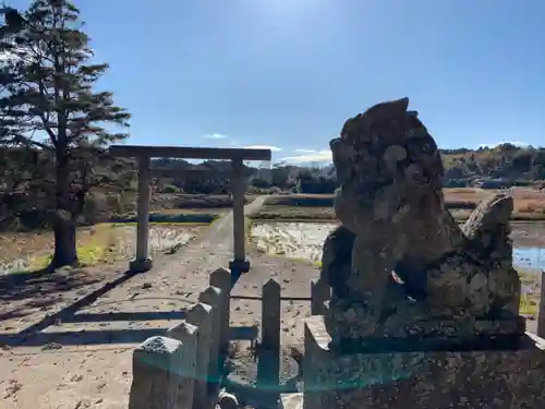 菅原神社の狛犬