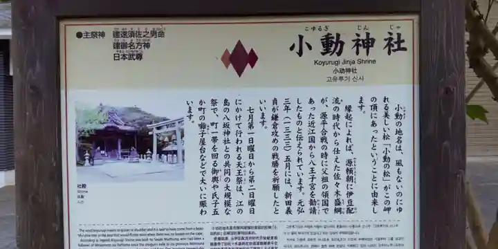 小動神社の歴史