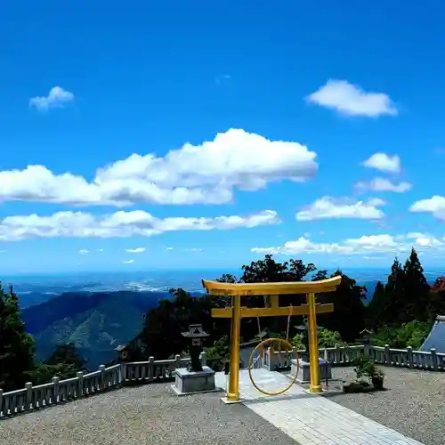 秋葉山本宮 秋葉神社 上社の景色