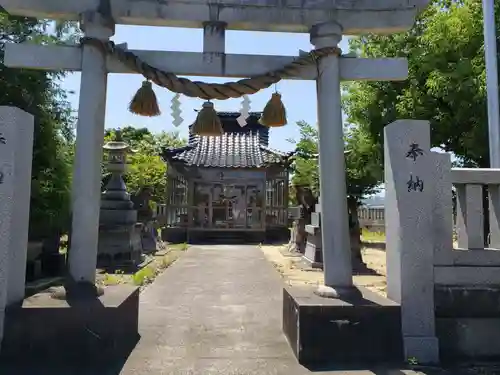 須田神社の鳥居