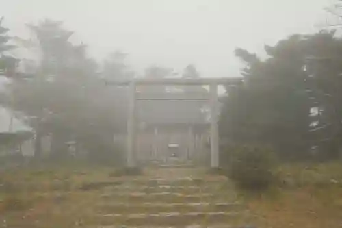 弥山神社（天河大辨財天社奥宮）の鳥居