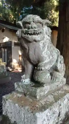 関戸神社の狛犬