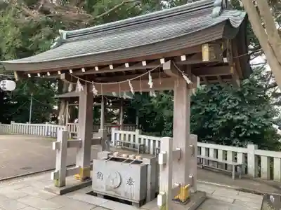 神鳥前川神社の手水舎