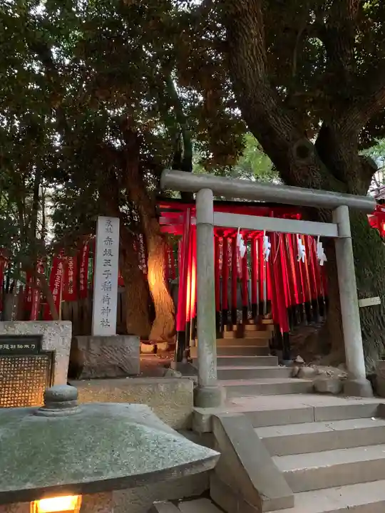 赤坂王子稲荷神社の鳥居