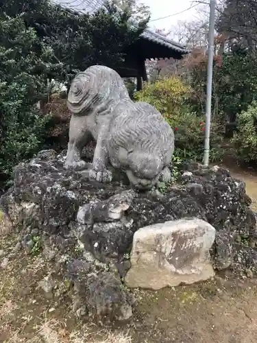 境香取神社の狛犬