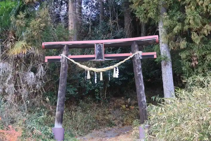 内城八幡神社の鳥居