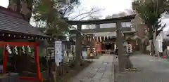 龍ケ崎八坂神社の鳥居