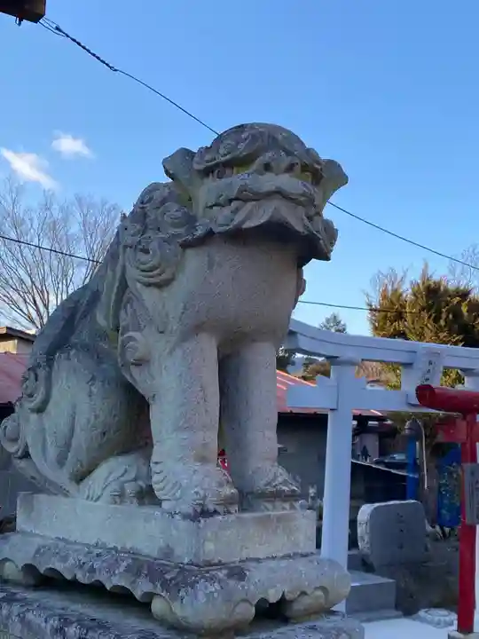 大鏑神社の狛犬