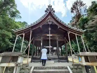 南山神明社の本殿・本堂
