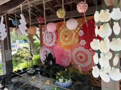 虻田神社の手水舎