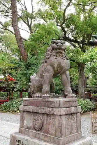 根津神社の狛犬