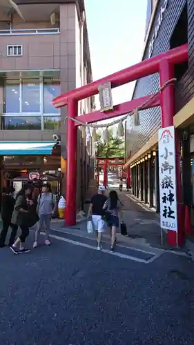 冨士山小御嶽神社の鳥居