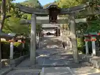 亀森八幡神社の鳥居