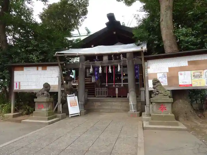 幡ケ谷氷川神社の本殿・本堂