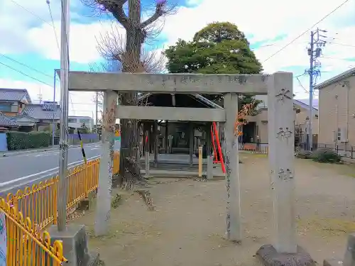 水神社の鳥居