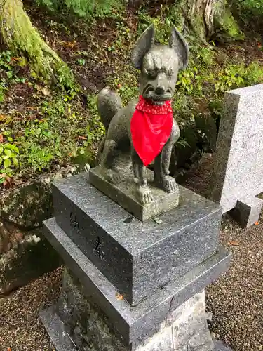 飛騨一宮水無神社の狛犬