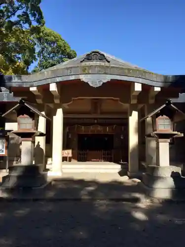 津八幡宮の本殿・本堂