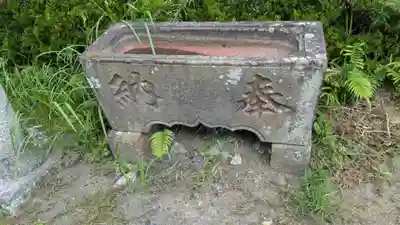 加麻土神社の手水舎