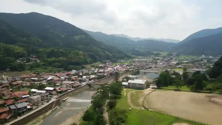 太皷谷稲成神社の景色