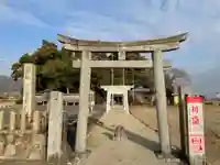 伊勢寺神社の鳥居