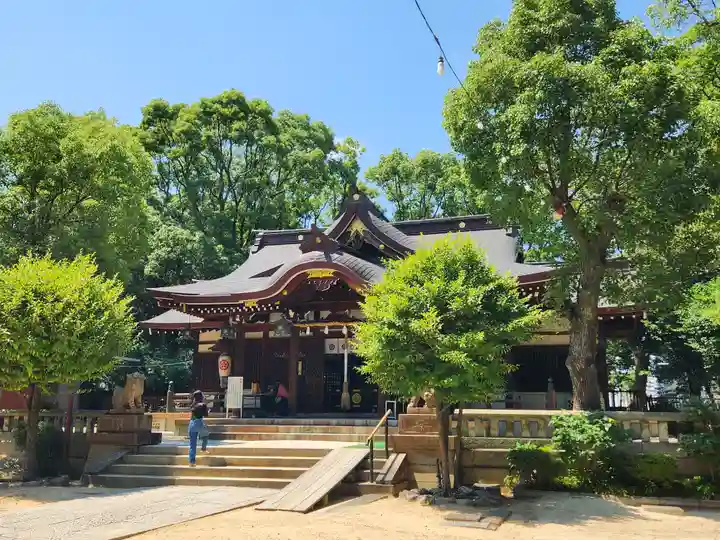 敏馬神社の本殿・本堂
