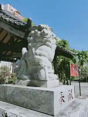 柏神社の狛犬