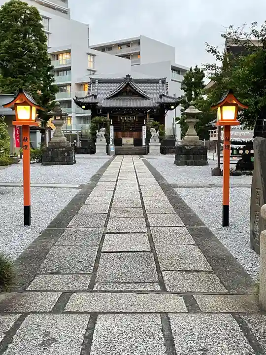 高田氷川神社の本殿・本堂