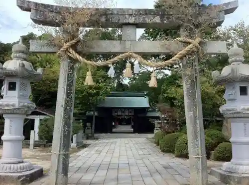 玉祖神社の鳥居