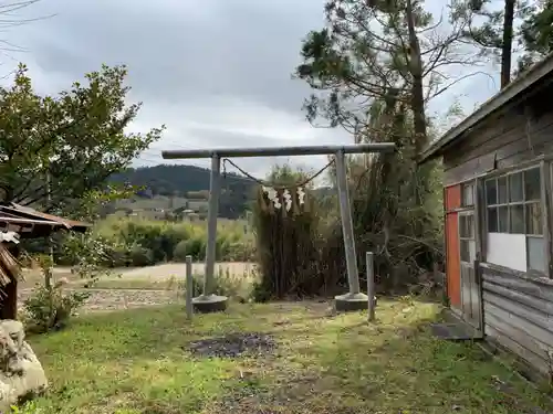 伊豫大明神の鳥居