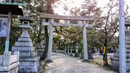 大濱熊野大神社の鳥居