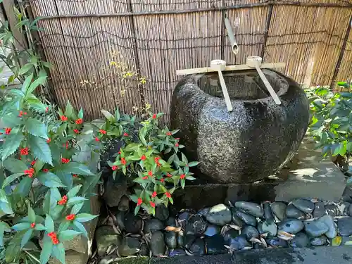 大綱金刀比羅神社の手水舎