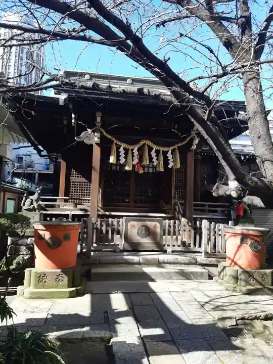 柳森神社の本殿・本堂