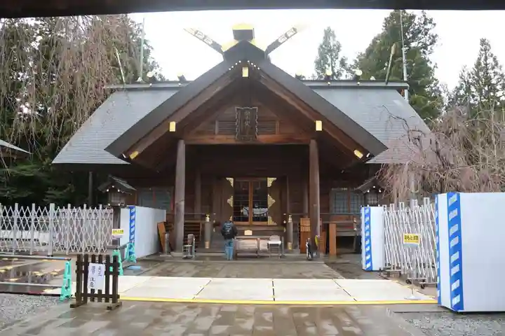 開成山大神宮の本殿・本堂
