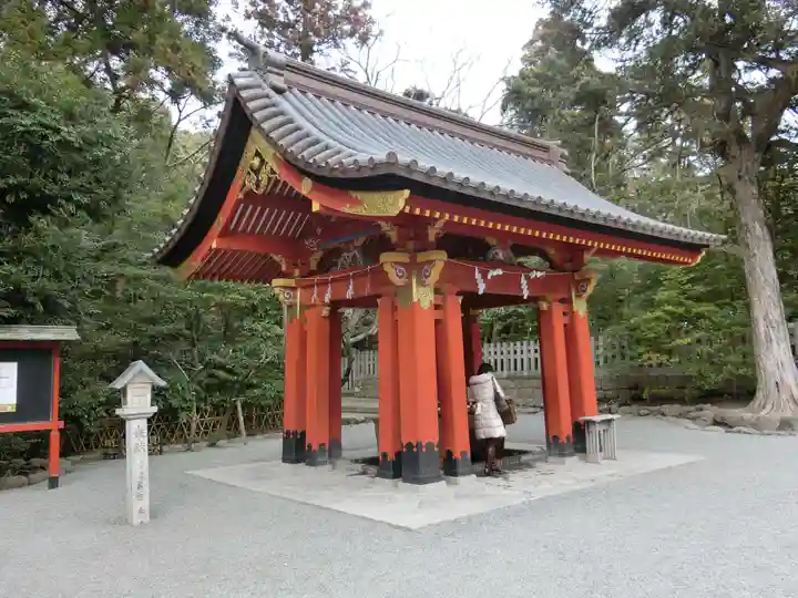 鶴岡八幡宮の手水舎