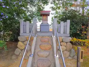 八幡社の本殿・本堂