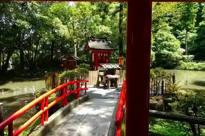 狭井坐大神荒魂神社(狭井神社)の末社・摂社