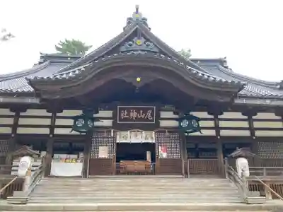 尾山神社の本殿・本堂