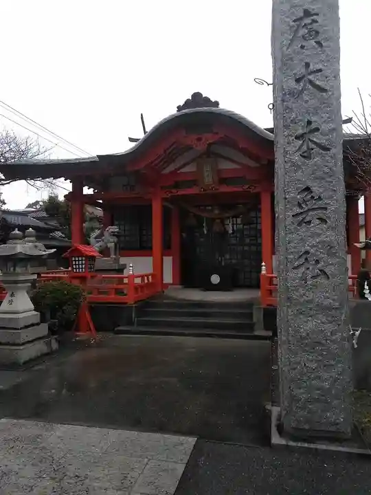 島田神社の本殿・本堂