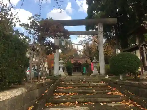 横手神明社の鳥居