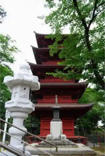 法華経寺の塔